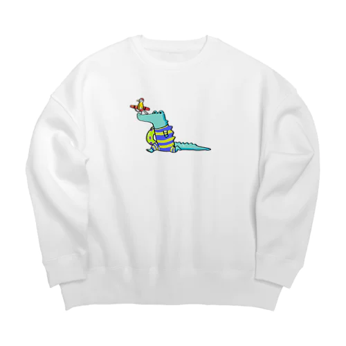 わに Big Crew Neck Sweatshirt