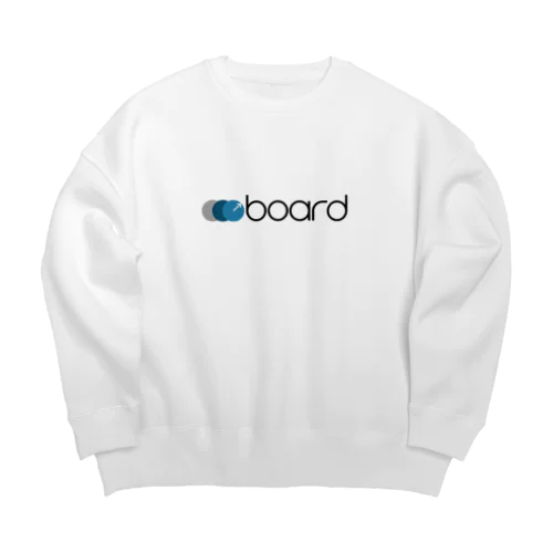 boardロゴ Big Crew Neck Sweatshirt