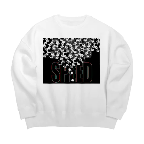 NASTY　SPEED Big Crew Neck Sweatshirt