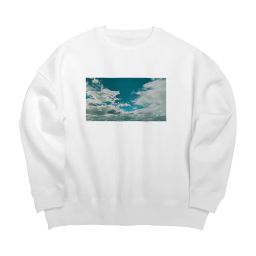 Clouds 雲 Big Crew Neck Sweatshirt