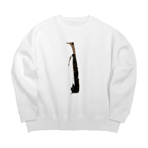 「黄昏人鳥」　ぷりみちぶわーくVol.2  Big Crew Neck Sweatshirt