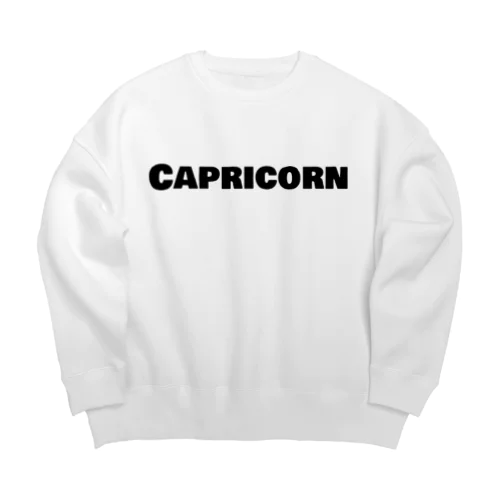 Capricorn 山羊座 Big Crew Neck Sweatshirt