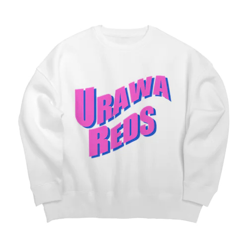 80s URAWA REDS goods Big Crew Neck Sweatshirt