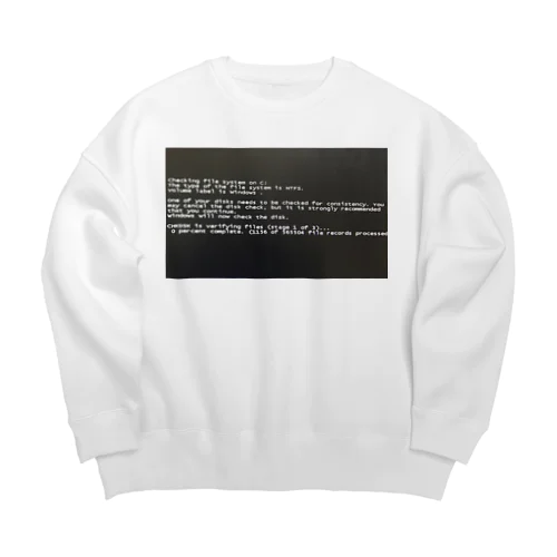 スキャンディスク Big Crew Neck Sweatshirt