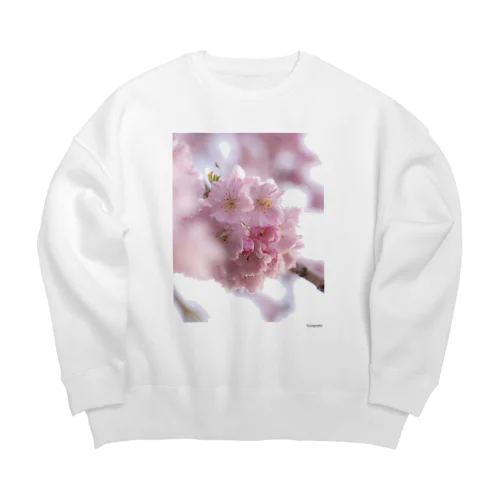 SAKURA 1 Big Crew Neck Sweatshirt