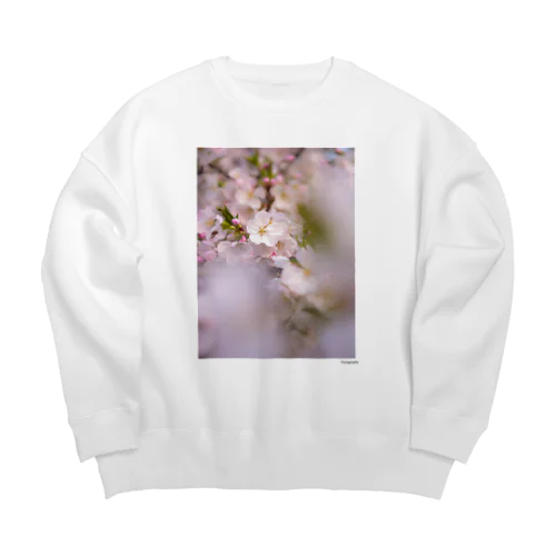 SAKURA 2 Big Crew Neck Sweatshirt