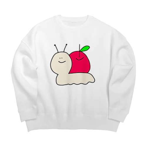 🐌カタツムりんご🍎 ビッグシルエットスウェット