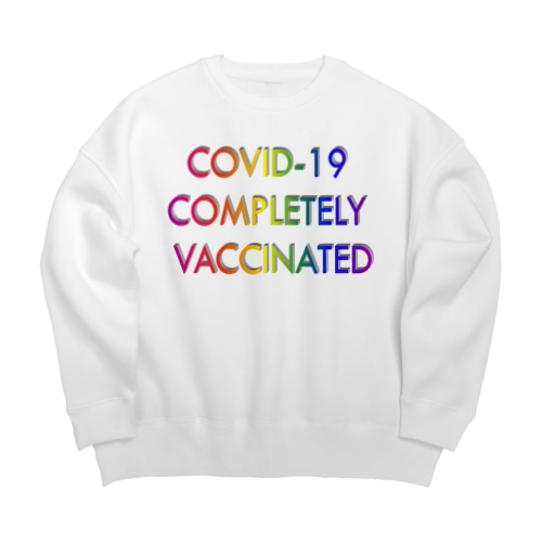 COVID-19_ワクチン完全接種済み Big Crew Neck Sweatshirt