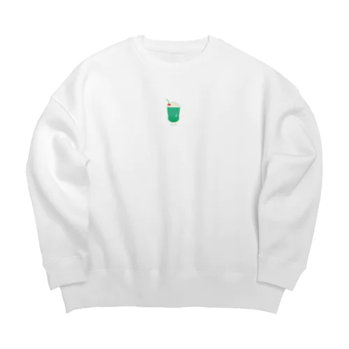 クリームソーダ Big Crew Neck Sweatshirt