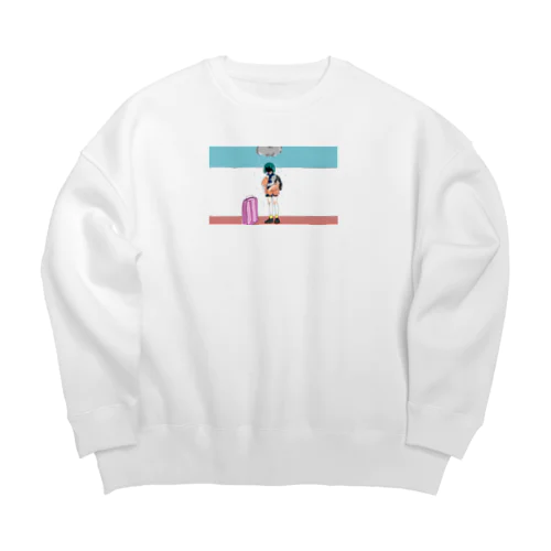 雨の子 Big Crew Neck Sweatshirt