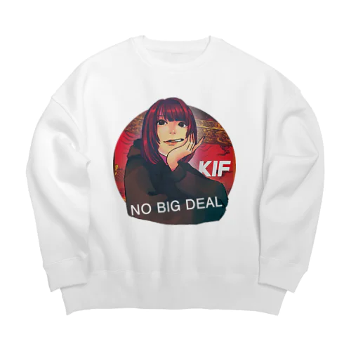 NO BIG DEAL Big Crew Neck Sweatshirt