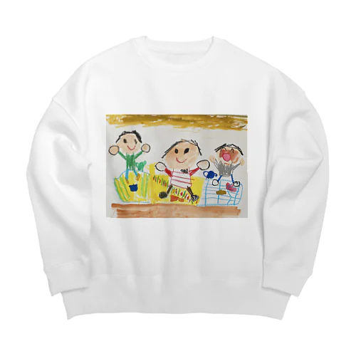 えんそく Big Crew Neck Sweatshirt