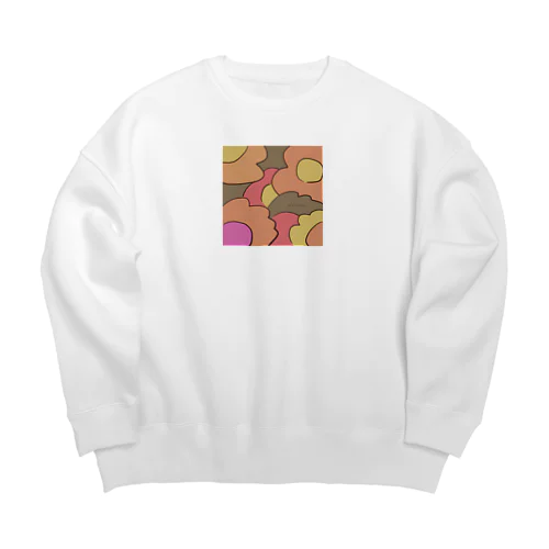 在処のお絵かき2 Big Crew Neck Sweatshirt