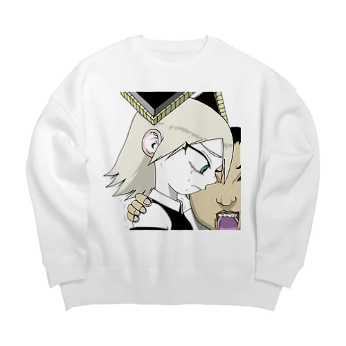 セクハラ Big Crew Neck Sweatshirt