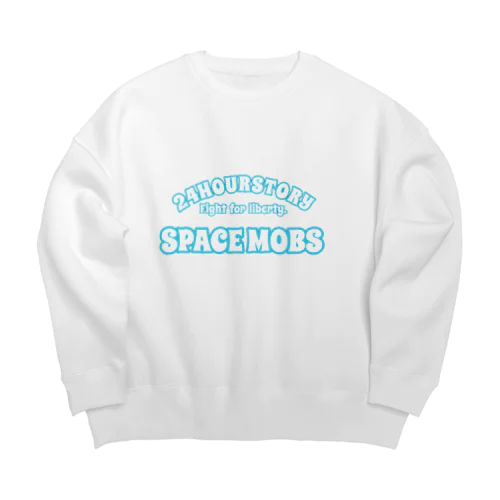 Space mobs Big Crew Neck Sweatshirt