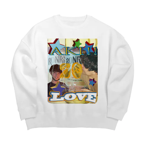 あき Big Crew Neck Sweatshirt