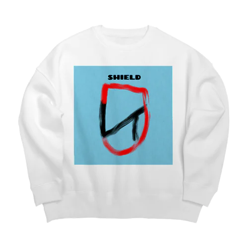 令和シールドのロゴ Big Crew Neck Sweatshirt