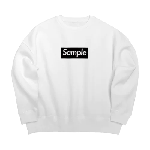 Sapme -Red Box Logo- ビッグシルエットスウェット