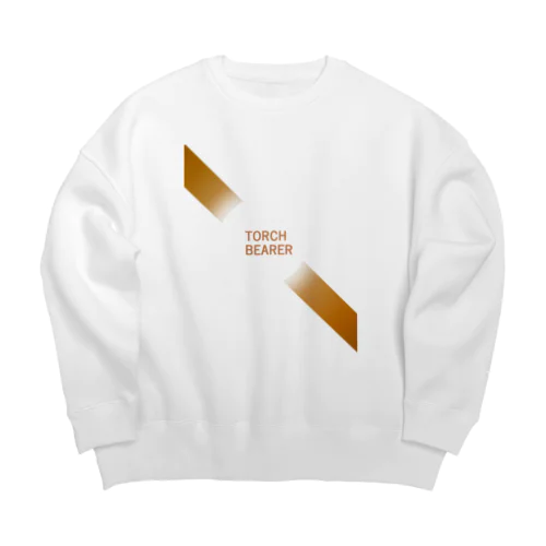 とーちべあらー Big Crew Neck Sweatshirt