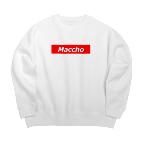 マッチョロゴ Big Crew Neck Sweatshirt