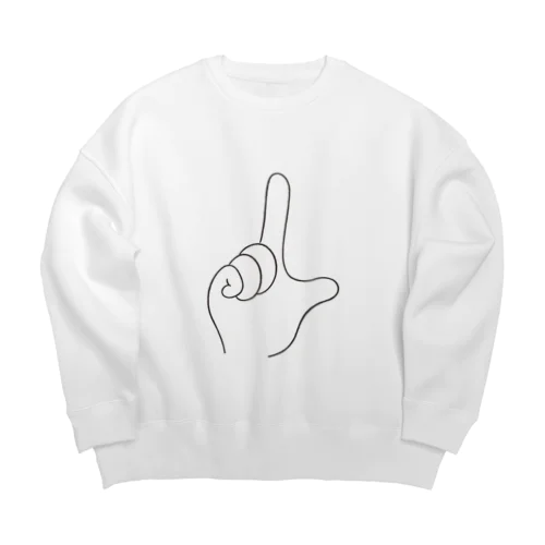 L_01 Big Crew Neck Sweatshirt