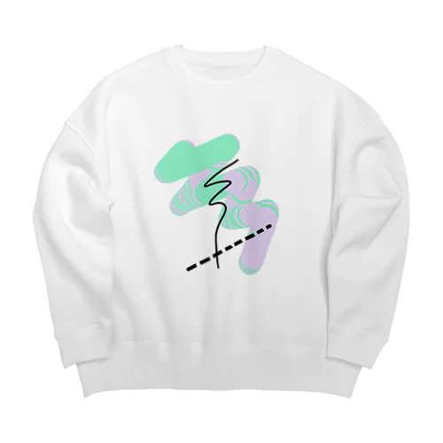 どしゅう Big Crew Neck Sweatshirt