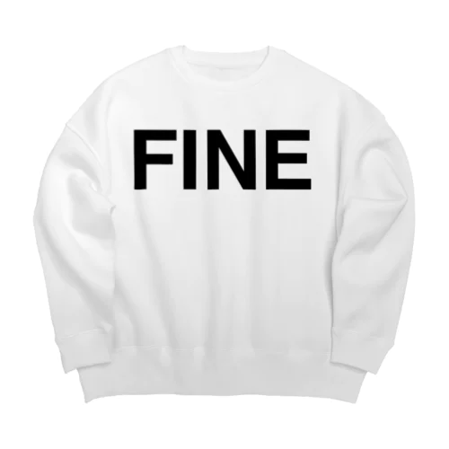 FINE-ファイン- Big Crew Neck Sweatshirt