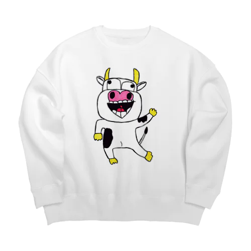 うしお Big Crew Neck Sweatshirt