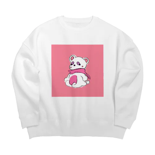 shiroineko 2 Big Crew Neck Sweatshirt