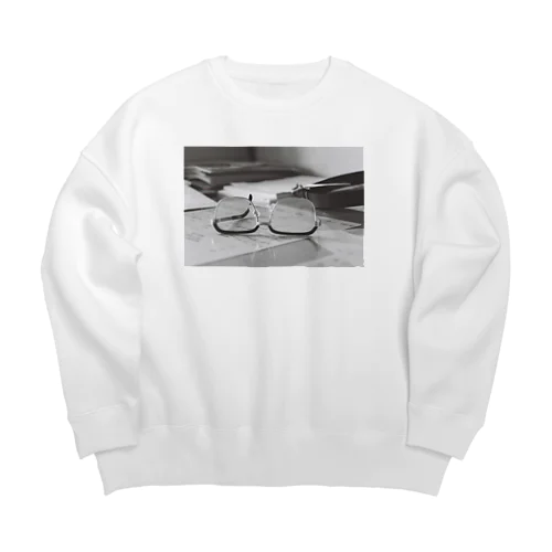 眼鏡 Big Crew Neck Sweatshirt