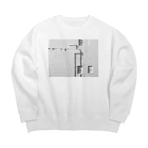 ニューヨークの壁 Big Crew Neck Sweatshirt