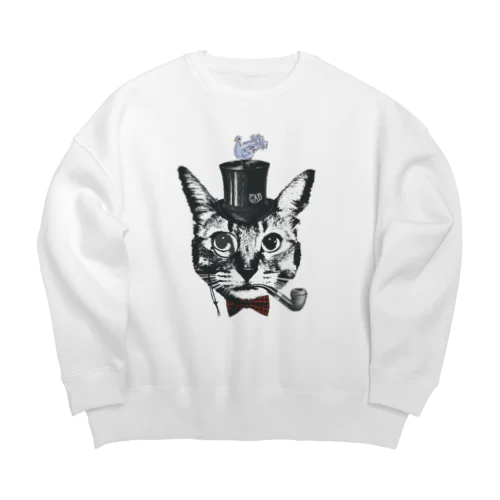 ジェントルキャット Big Crew Neck Sweatshirt