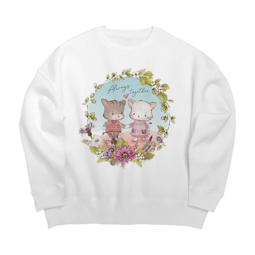 Always Together Big Crew Neck Sweatshirt