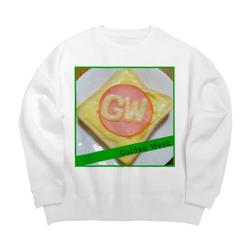 ゴールデンウィーク！ Big Crew Neck Sweatshirt