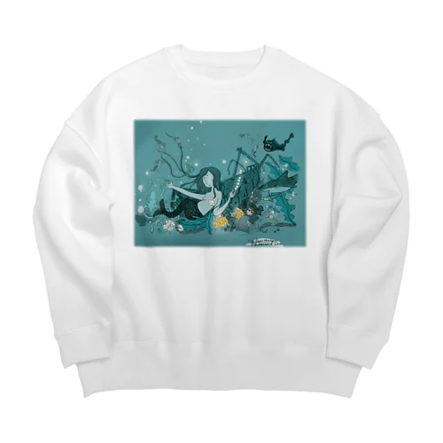 ビッグマーメイド Big Crew Neck Sweatshirt