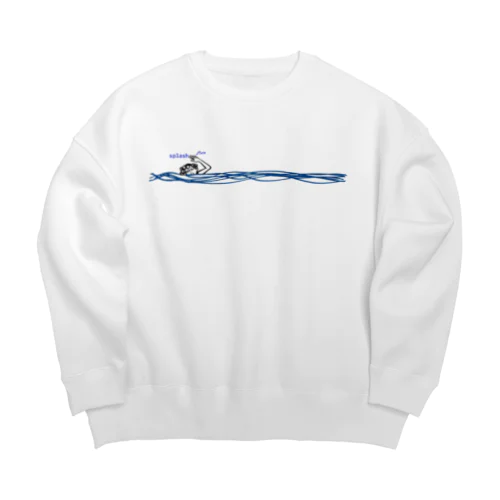 splash Big Crew Neck Sweatshirt