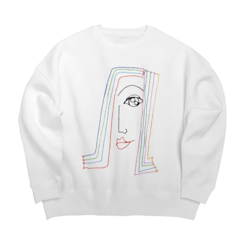 五輪ちゃん Big Crew Neck Sweatshirt