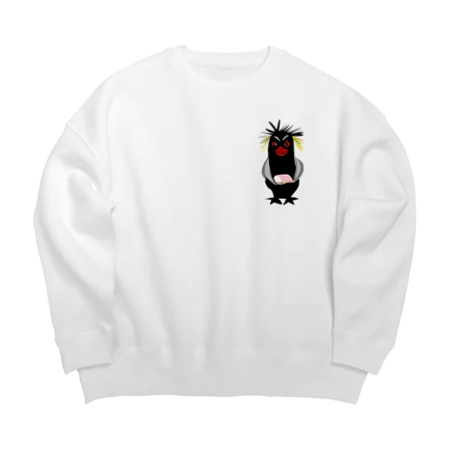 かまぼこ大好き君 Big Crew Neck Sweatshirt