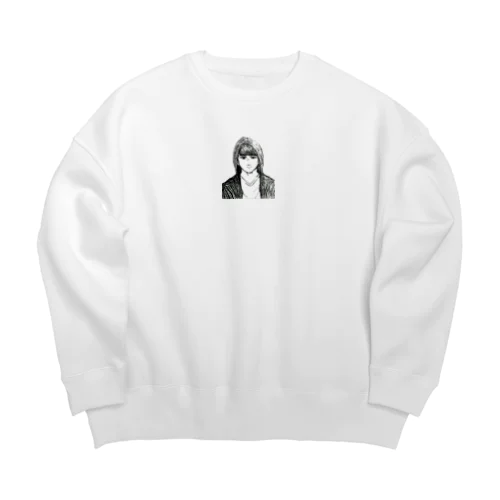 屋根 Big Crew Neck Sweatshirt