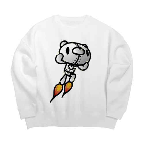 【各20点限定】クマキカイ(#2) Big Crew Neck Sweatshirt