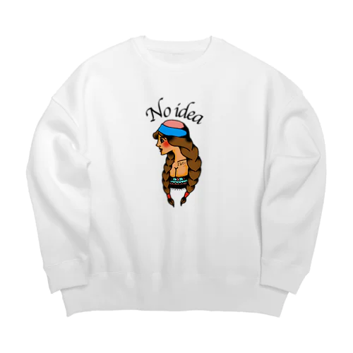 NO iDEA Big Crew Neck Sweatshirt