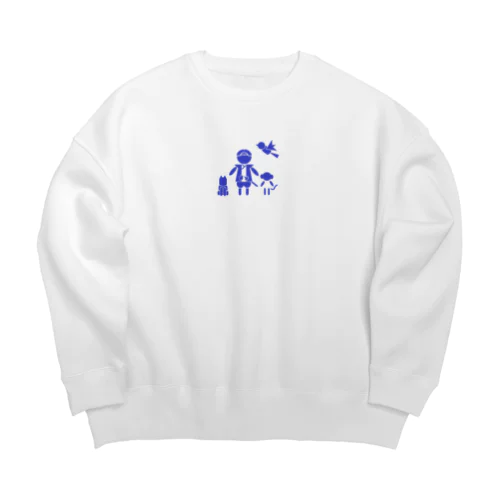 MOMOTARO Big Crew Neck Sweatshirt