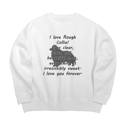 ラフコリー Big Crew Neck Sweatshirt