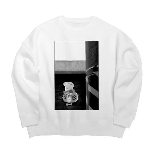 toraya　#Tシャツのよはくを埋める Big Crew Neck Sweatshirt