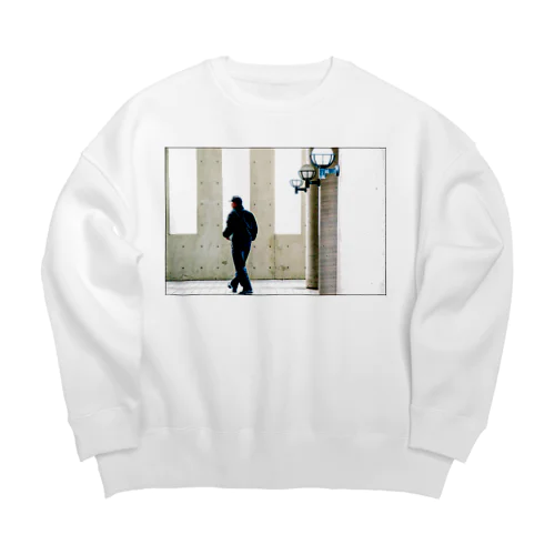 tsuuro　#Tシャツのよはくを埋める Big Crew Neck Sweatshirt