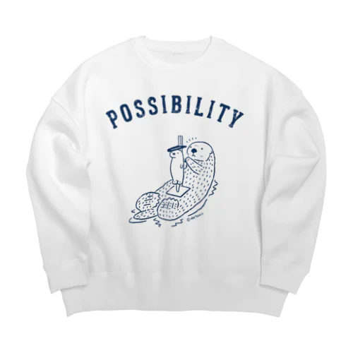 ラッッッコ「POSSIBILITY（可能性）」 Big Crew Neck Sweatshirt