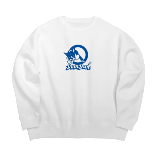 ヤムヤムブル Big Crew Neck Sweatshirt