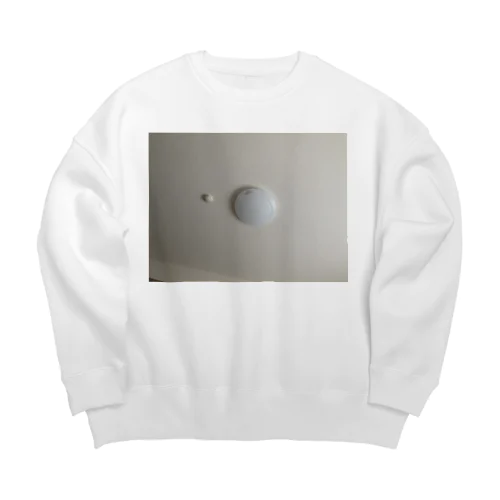 無気力なわたし。 Big Crew Neck Sweatshirt