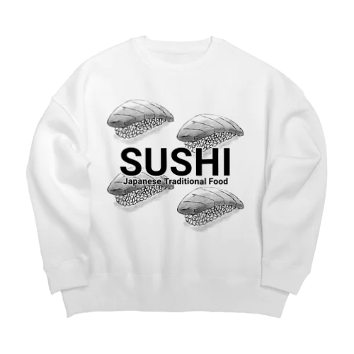 寿司 ～SUSHI～ Big Crew Neck Sweatshirt