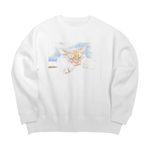 ブレイクタイム Big Crew Neck Sweatshirt